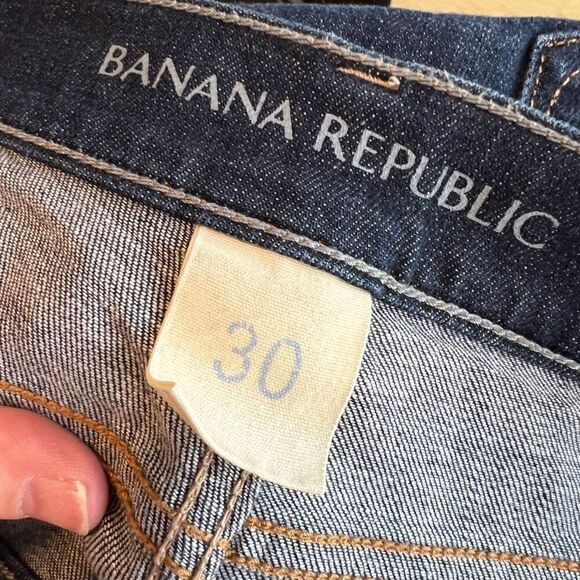 Banana Republic Dark Wash Bootcut Jeans Size 30 - Picture 5 of 7